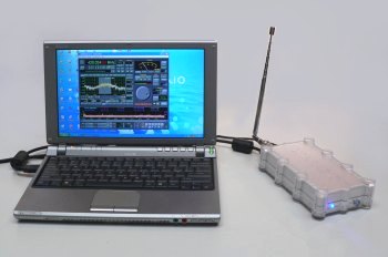 WiNRADiO WR-G315e with a Sony VAIO laptop